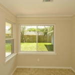 Breakfast Room with pleasant views of the beautiful yard.