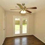 Another bedroom with French doors to the patio.